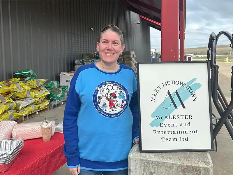 Photo of a barbecue event at Atwoods in McAlester